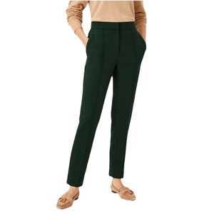 Ann Taylor Women's‎ Size 2P The Petite Pintucked Straight Leg Double Knit Pants